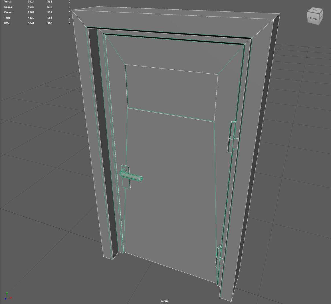 Door wireframe