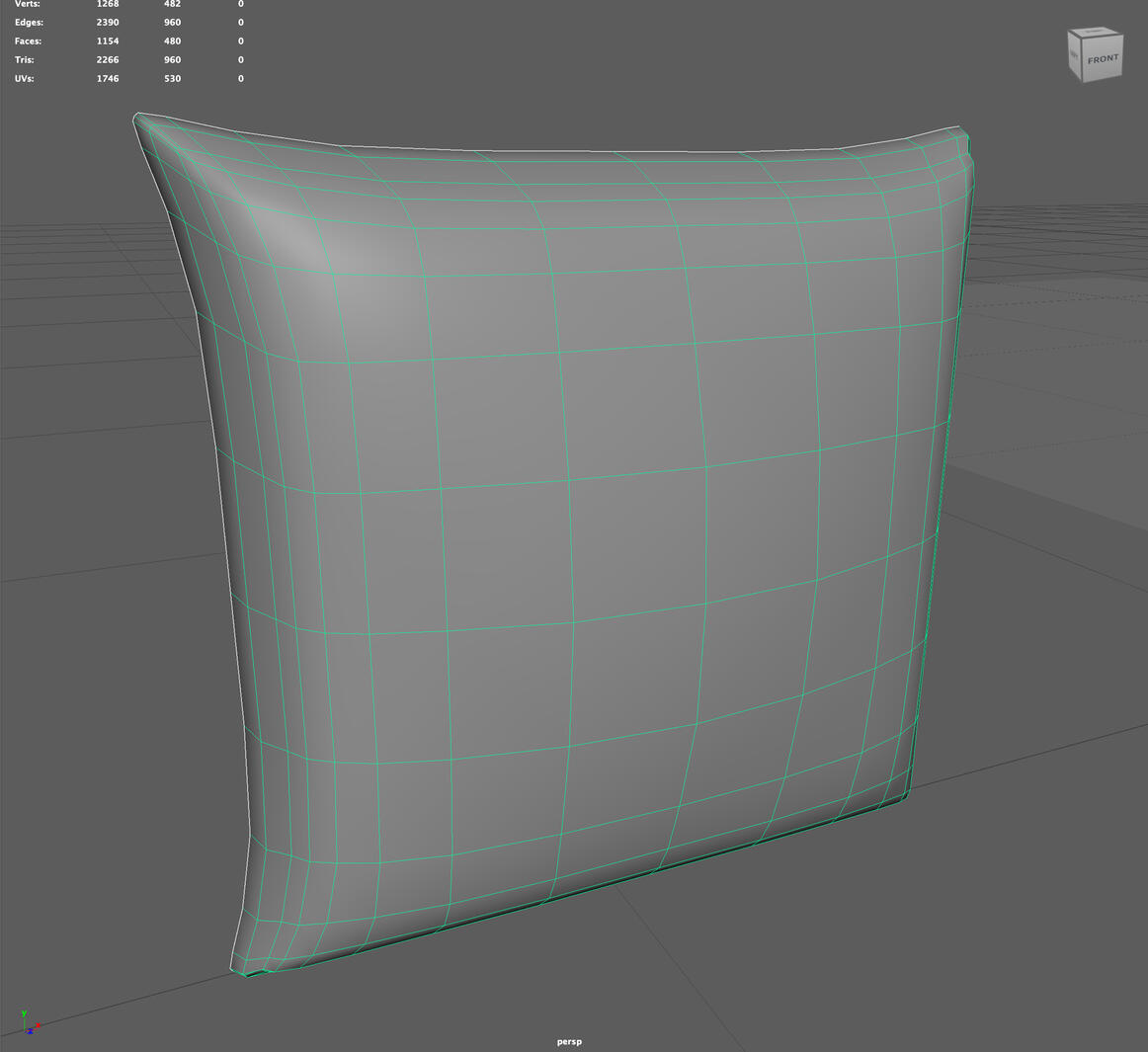 Pillow wireframe