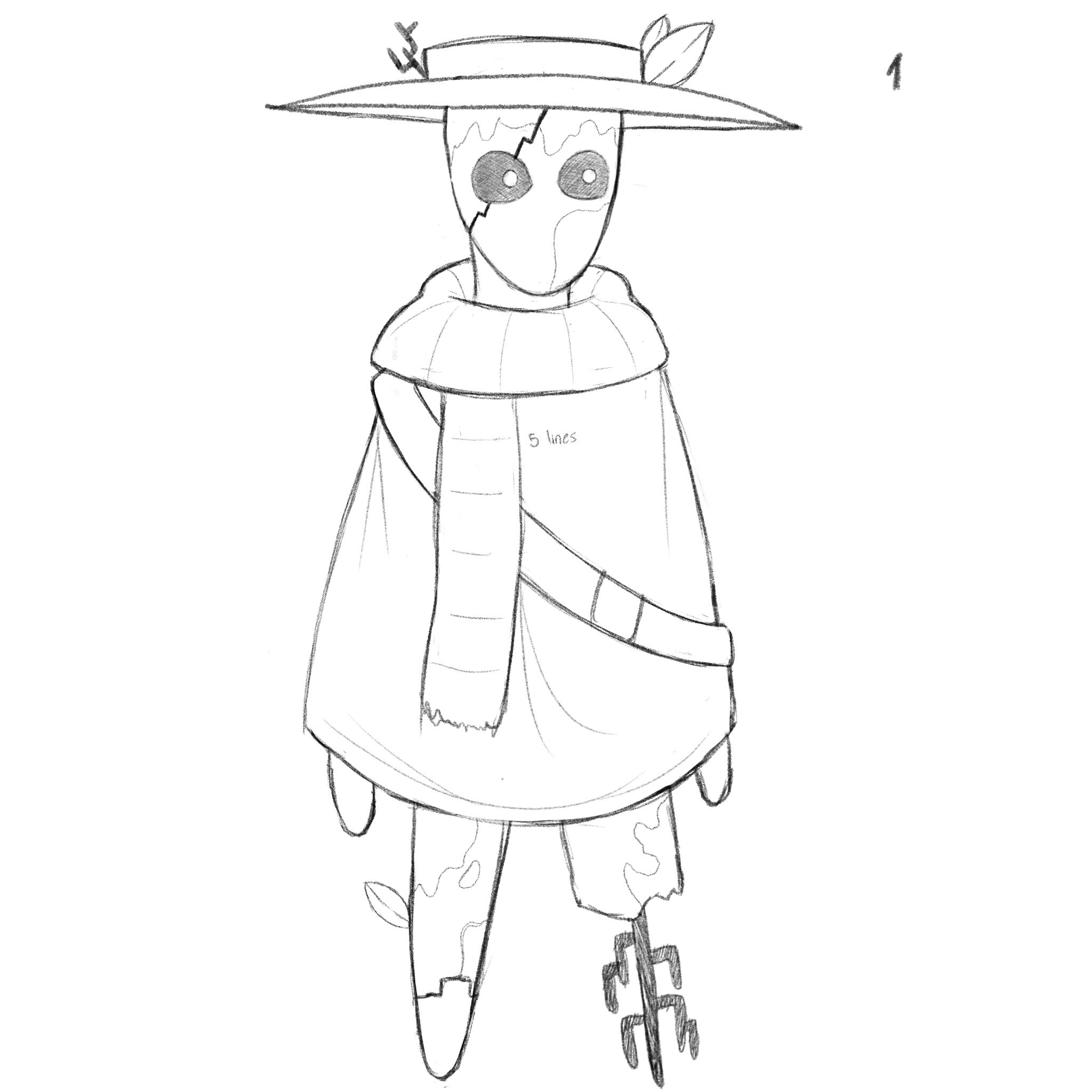 Idle animation sketch