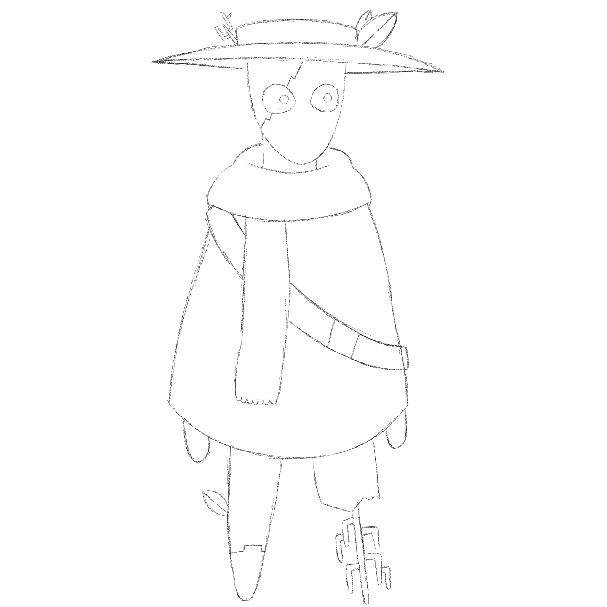 Jumping animation sketch