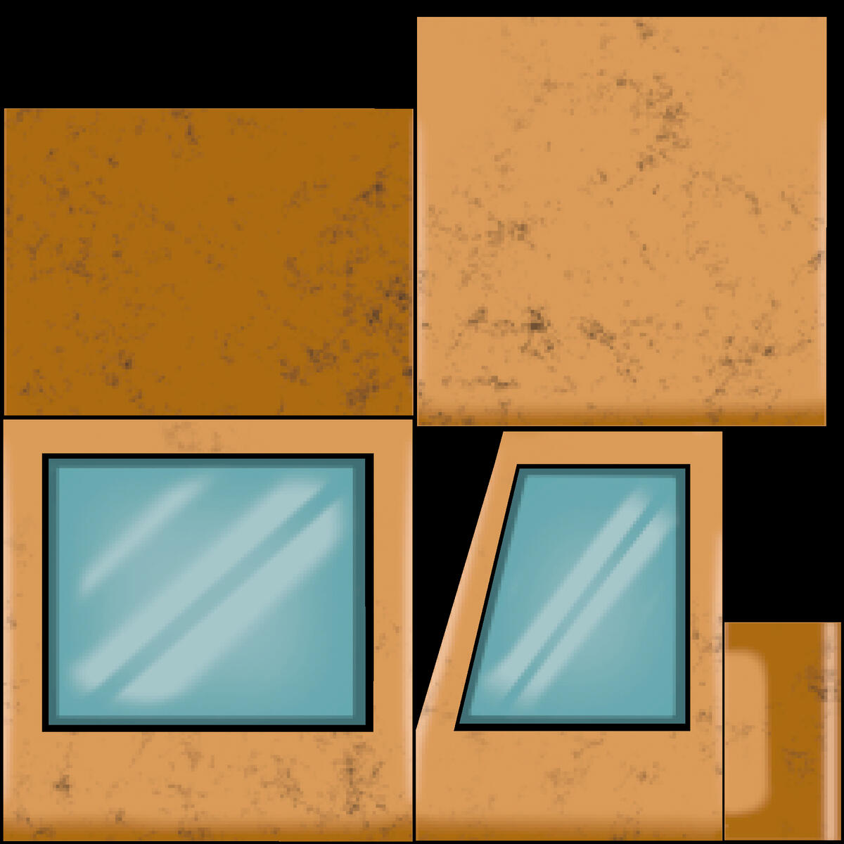 Crane (cabin) albedo/basecolor map