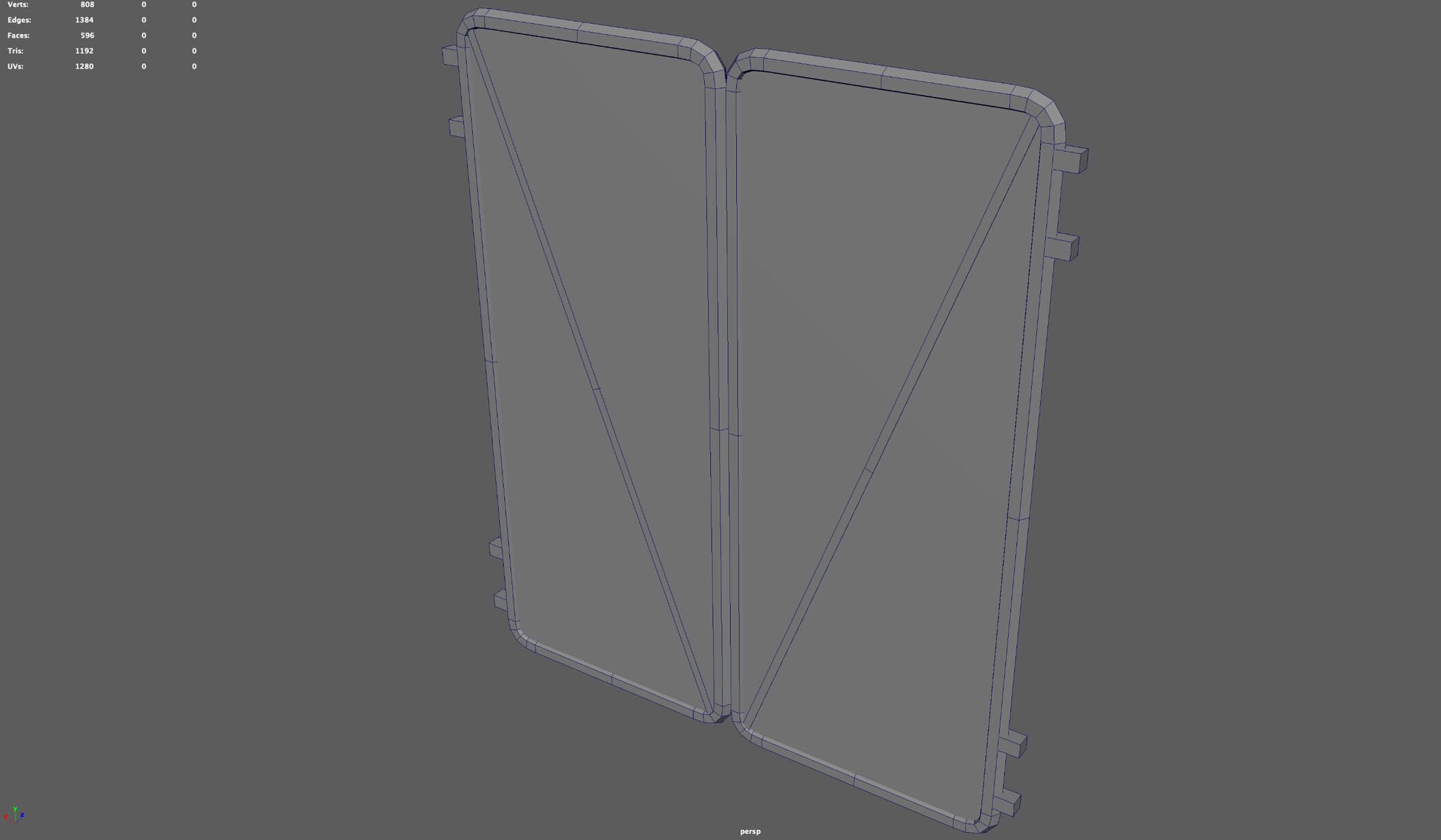 Gate wireframe view 2