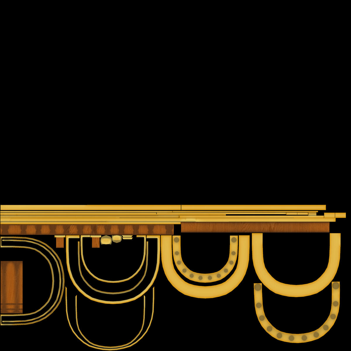 Witness stand albedo/basecolor map